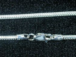 sterling silver snake chain 18