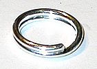 sterling silver split ring